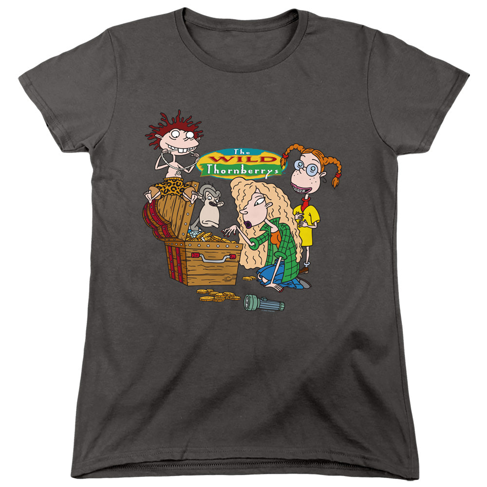 Wild Thornberrys Treasure Hunt Womens T-Shirt