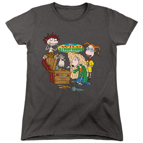Wild Thornberrys Treasure Hunt Womens T-Shirt