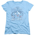 Superman My Hero Womens T-Shirt