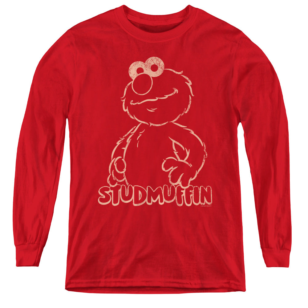 Sesame Street Studmuffin Youth Long Sleeve T-Shirt