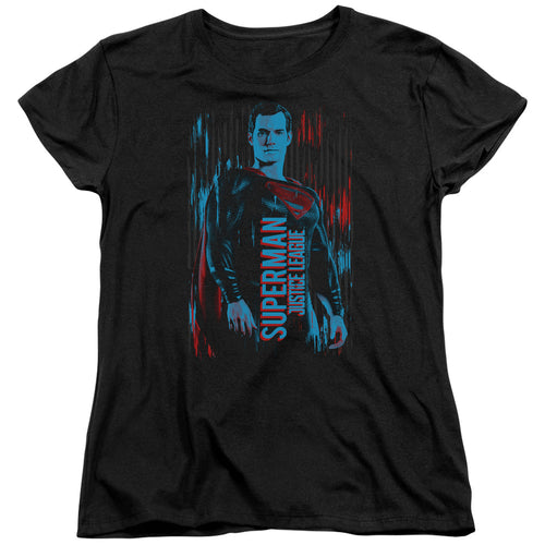 Justice League Superman Womens T-Shirt