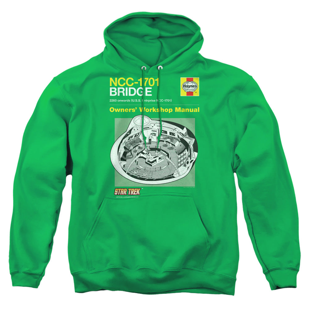 Star Trek Bridge Owners Workshop Manual Pullover Hoodie