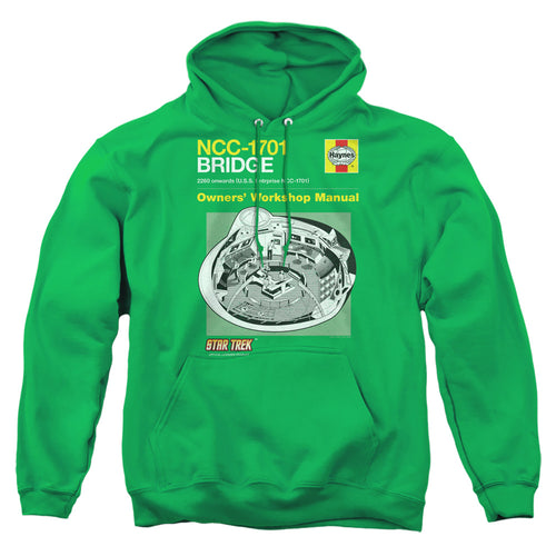 Star Trek Bridge Owners Workshop Manual Pullover Hoodie