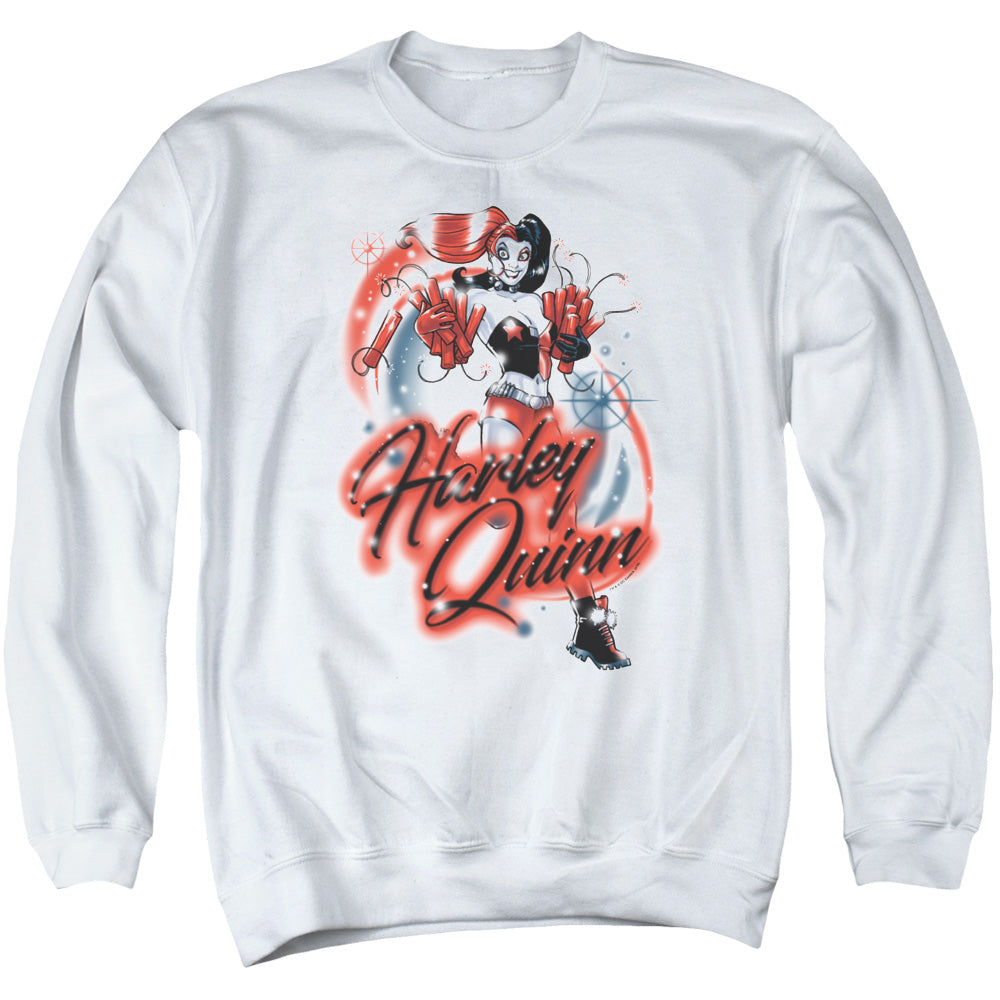 Batman Harley Airbrush Crewneck Sweatshirt