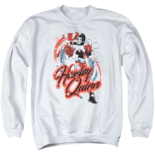 Batman Harley Airbrush Crewneck Sweatshirt