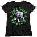 Transformers ST. Patrick's Day Megatron Don't Press Your Luck Womens T-Shirt