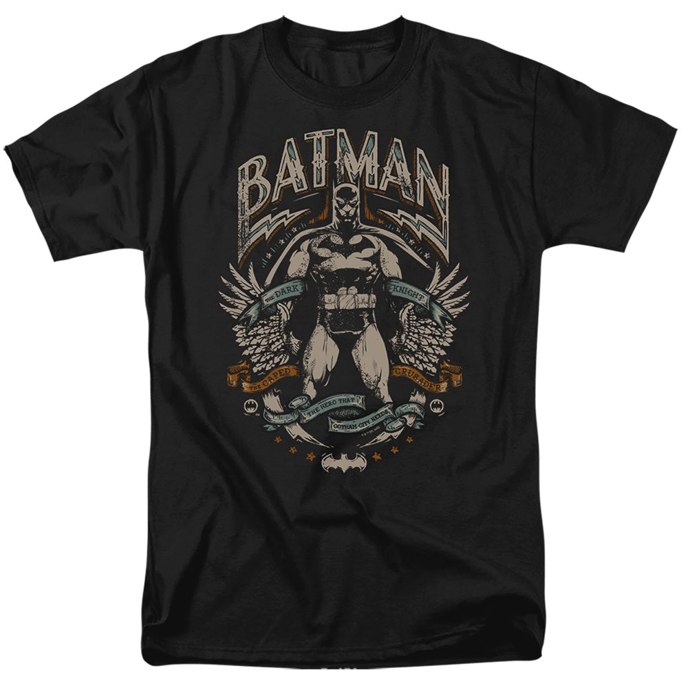 The Batman Gotham Hero on Black T-Shirt