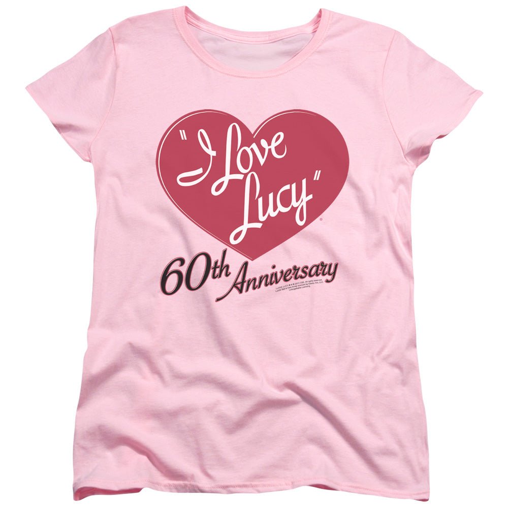 I Love Lucy 60Th Anniversary Womens T-Shirt