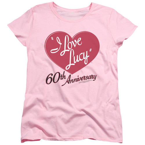 I Love Lucy 60Th Anniversary Womens T-Shirt