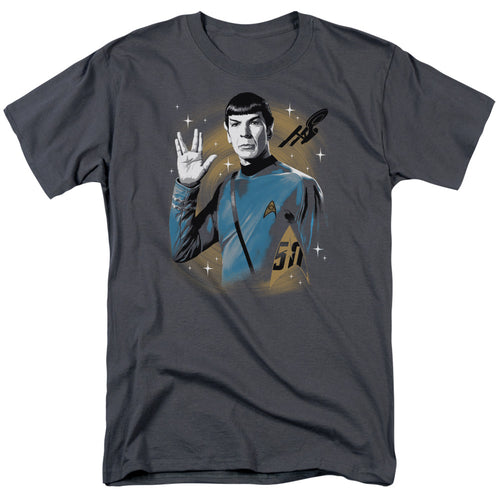 Star Trek Spock Live Long 50th T-Shirt