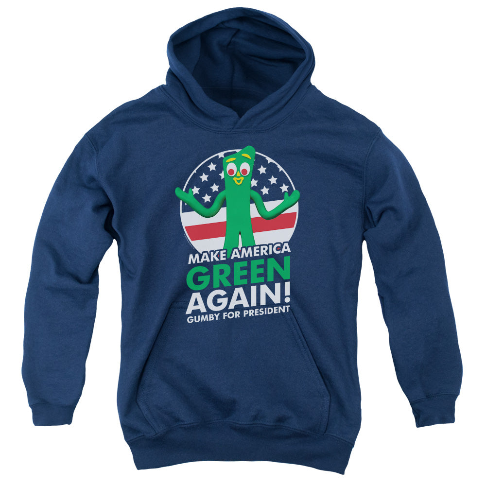 Gumby For President Youth Hoodie