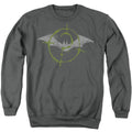 The Batman Scribbles Bat Logo Crewneck Sweatshirt