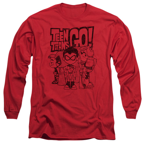 Teen Titans Go! Team Up Long Sleeve T-Shirt