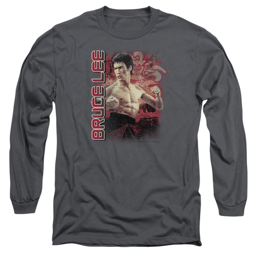 Bruce Lee Fury Long Sleeve T-Shirt