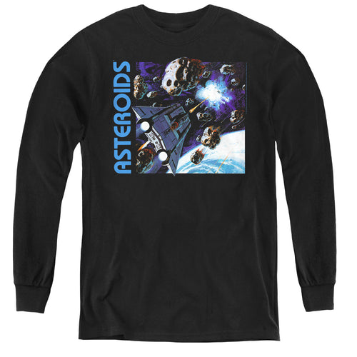 Atari 2600 Asteroids Youth Long Sleeve T-Shirt