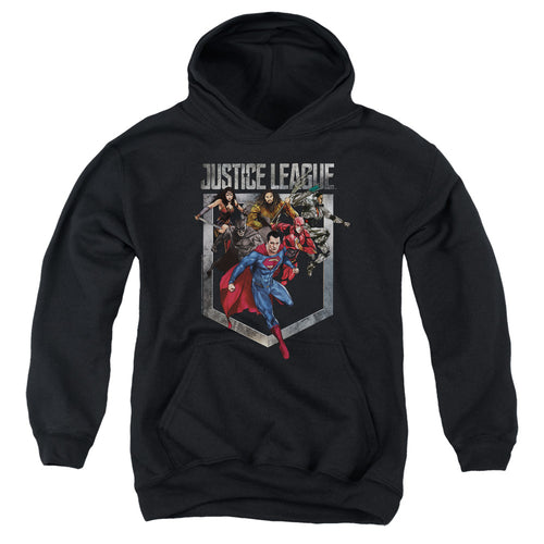 Justice League Charge Youth Hoodie