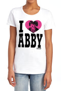 NCIS I Heart Abby Womens T-Shirt