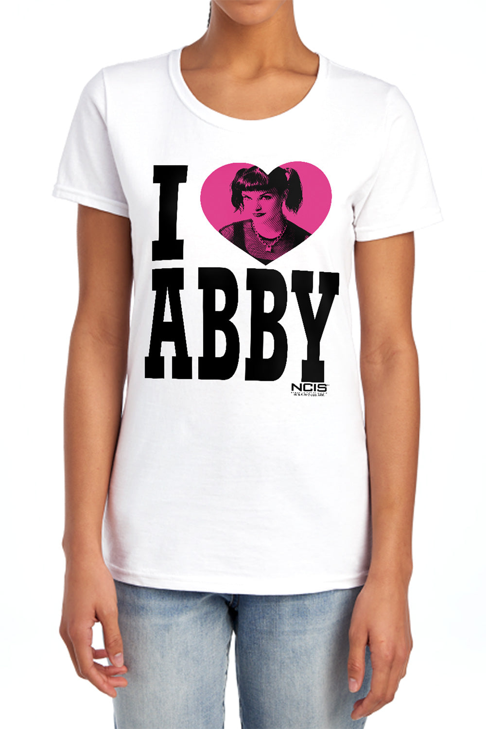 NCIS I Heart Abby Womens T-Shirt