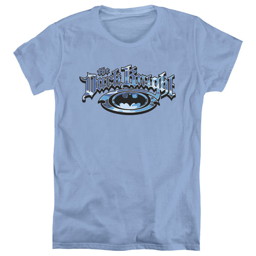 Batman Dark Knight Blue Camo Womens T-Shirt
