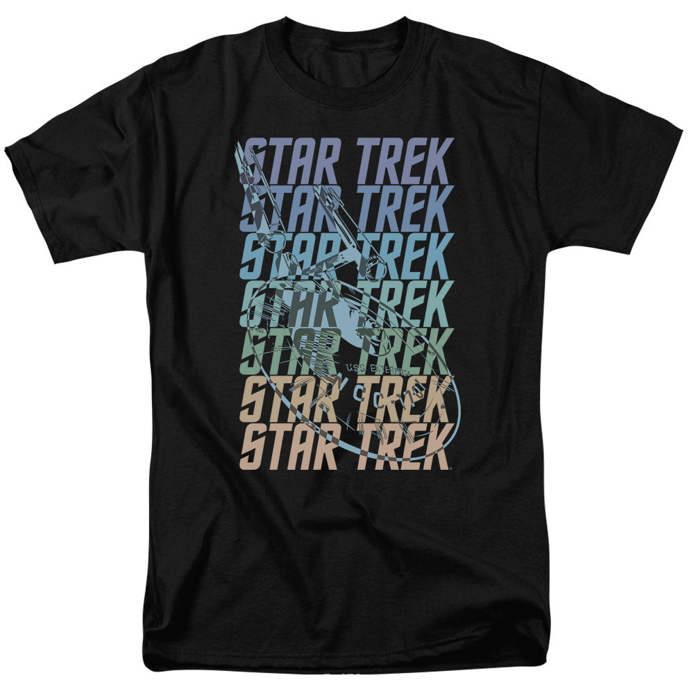 Star Trek Multi Logo Enterprise T-Shirt