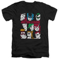DC Comics Nine Blocks Of Justice V-Neck T-Shirt