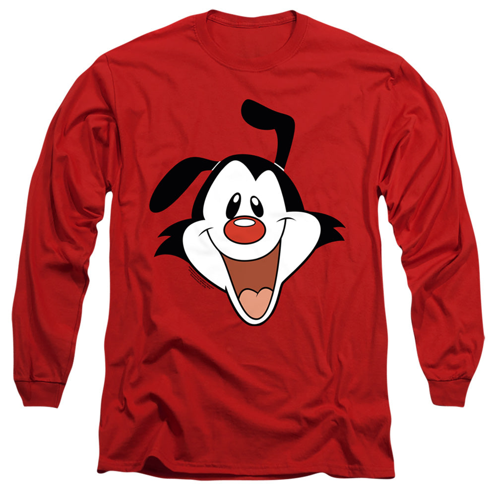 Animaniacs Yakko Head Long Sleeve T-Shirt