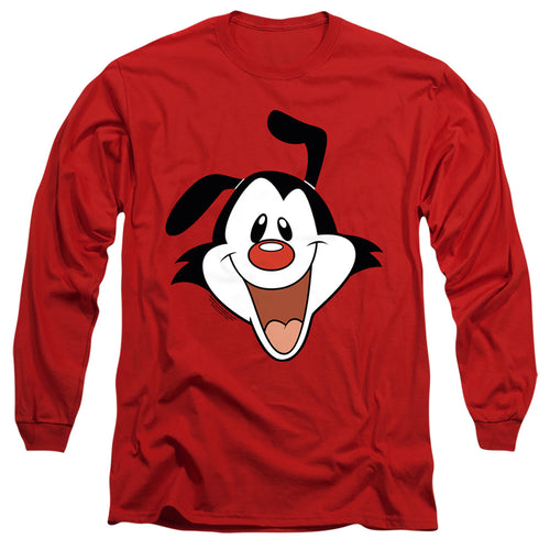 Animaniacs Yakko Head Long Sleeve T-Shirt