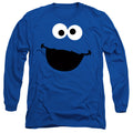 Sesame Street Cookie Monster Face Long Sleeve T-Shirt