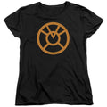 Green Lantern Orange Emblem Womens T-Shirt