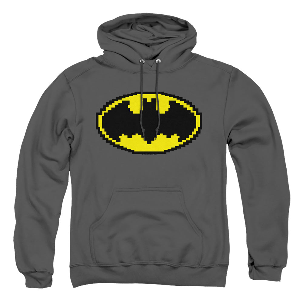 Batman Pixel Symbol Pullover Hoodie