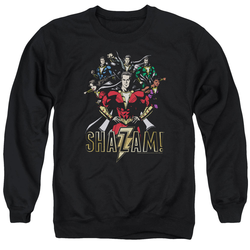 Shazam! Group of Heroes Crewneck Sweatshirt