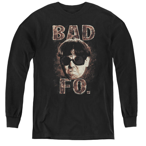 The Three Stooges Bad Moe Fo Youth Long Sleeve T-Shirt