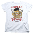 Garfield Speaking Love Womens T-Shirt