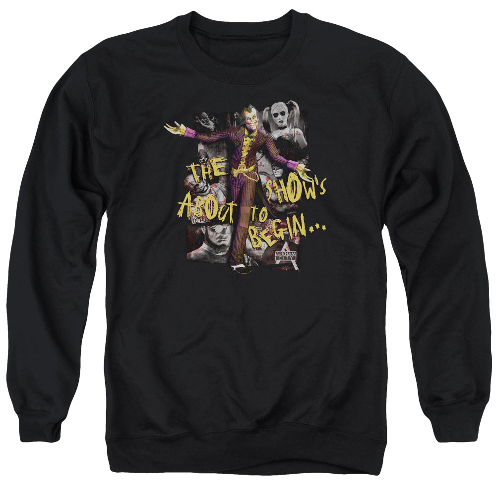 Batman About To Begin Crewneck Sweatshirt