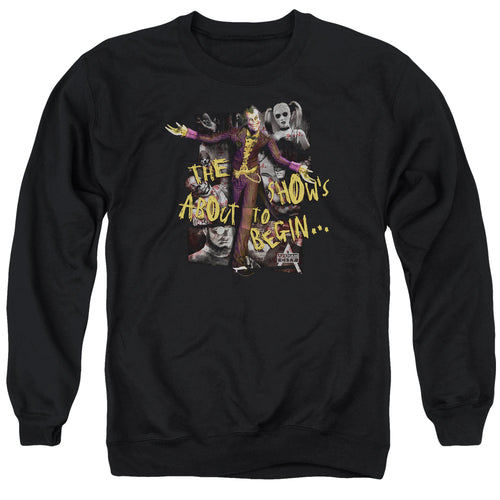 Batman About To Begin Crewneck Sweatshirt