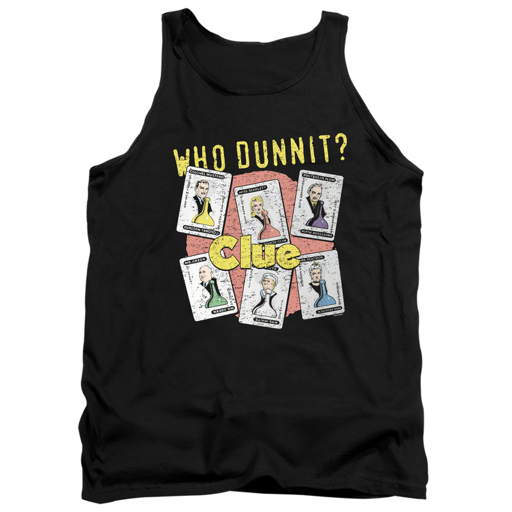 Clue Who Dunnit Tank Top