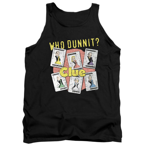 Clue Who Dunnit Tank Top