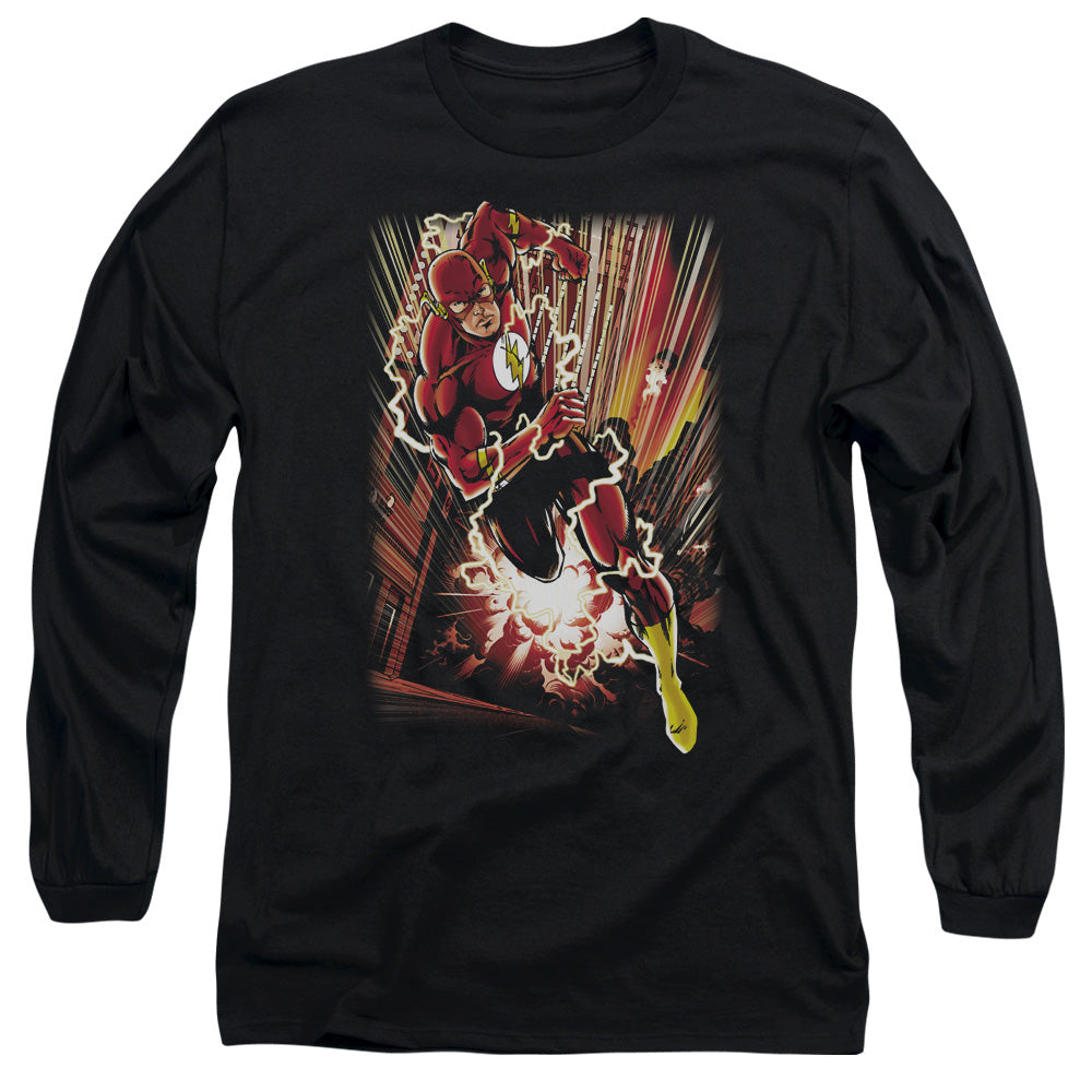 Justice League Street Speed Long Sleeve T-Shirt