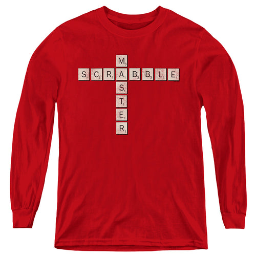 Scrabble Master Youth Long Sleeve T-Shirt