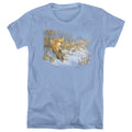 Wild Wings Winter Red Fox Womens T-Shirt