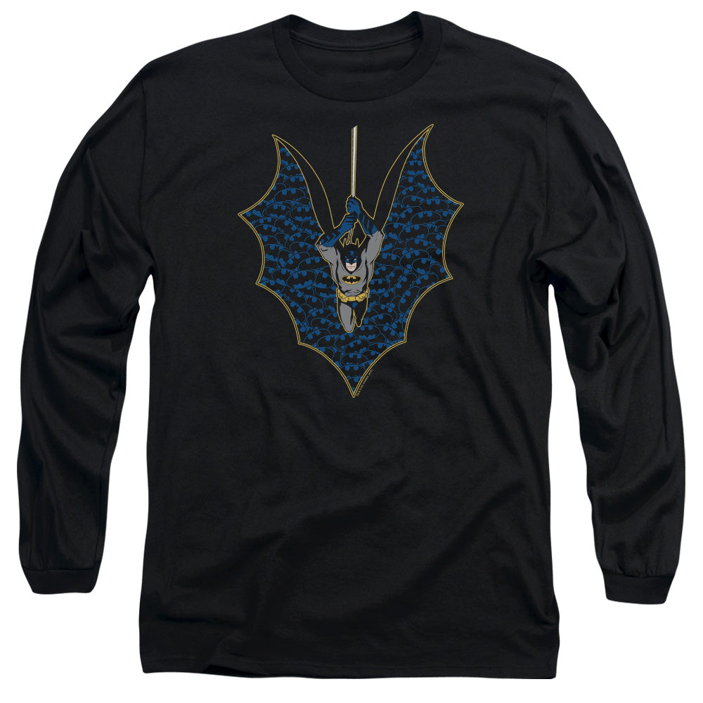 Batman Bat Fill Long Sleeve T-Shirt