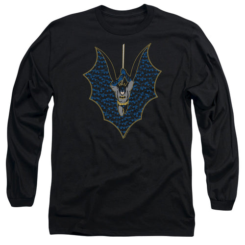 Batman Bat Fill Long Sleeve T-Shirt