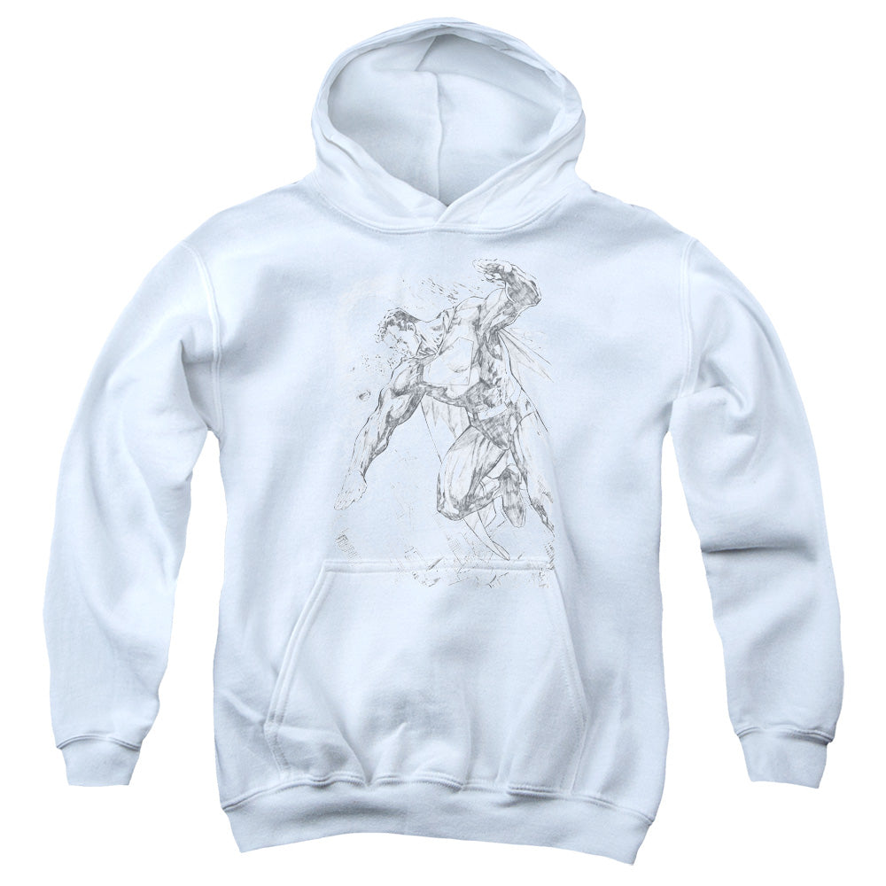 Superman Pencil City to Space Youth Hoodie