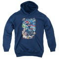 Justice League Under Attack Youth Hoodie