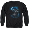 Batman Lightning Strikes Crewneck Sweatshirt