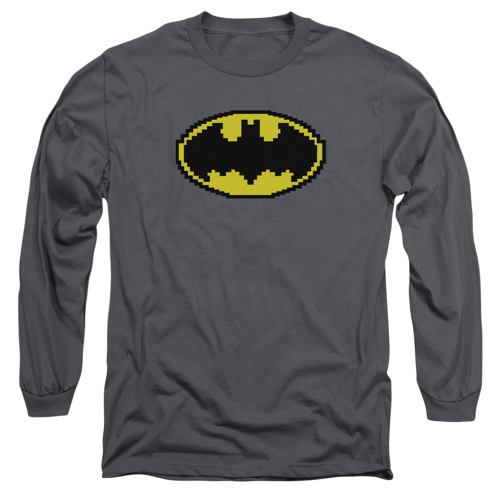 Batman Pixel Symbol Long Sleeve T-Shirt