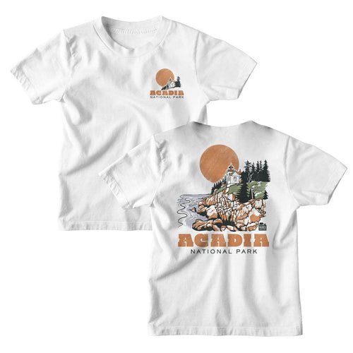 National Parks Acadia Front and Back Youth/Toddler T-Shirt