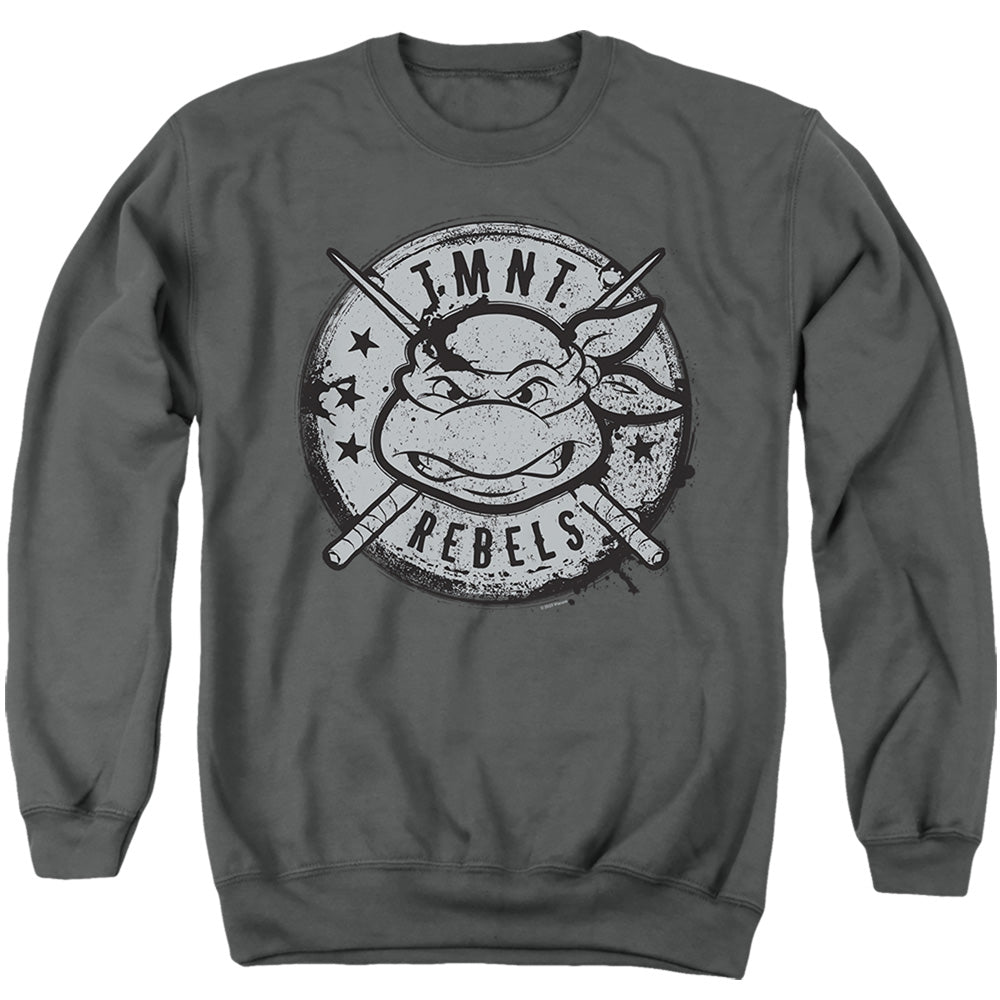 Teenage Mutant Ninja Turtles Rebels Distressed Logo Crewneck Sweatshirt