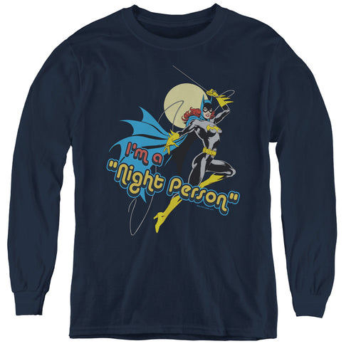 DC Comics Night Person Youth Long Sleeve T-Shirt