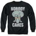Spongebob Squarepants Nobody Cares Meme Crewneck Sweatshirt